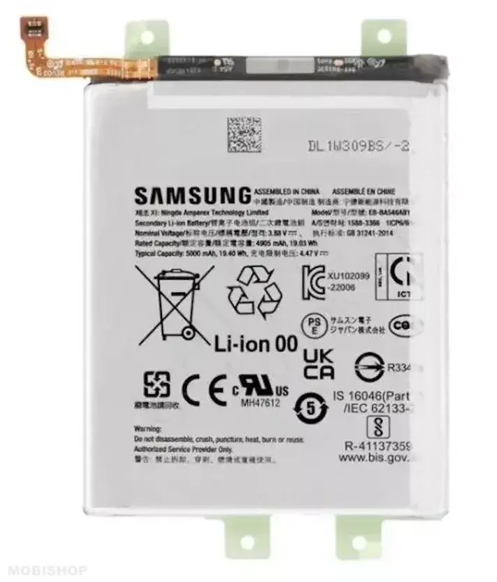 BATTERIE SAMSUNG A54  A55  A35  A34 ( EB-BA546ABY )