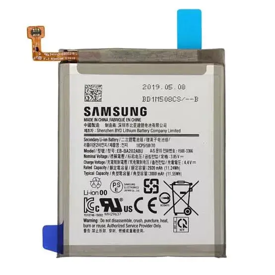 BATTERIE SAMSUNG (EB-BA202ABU)  A10E   A20E