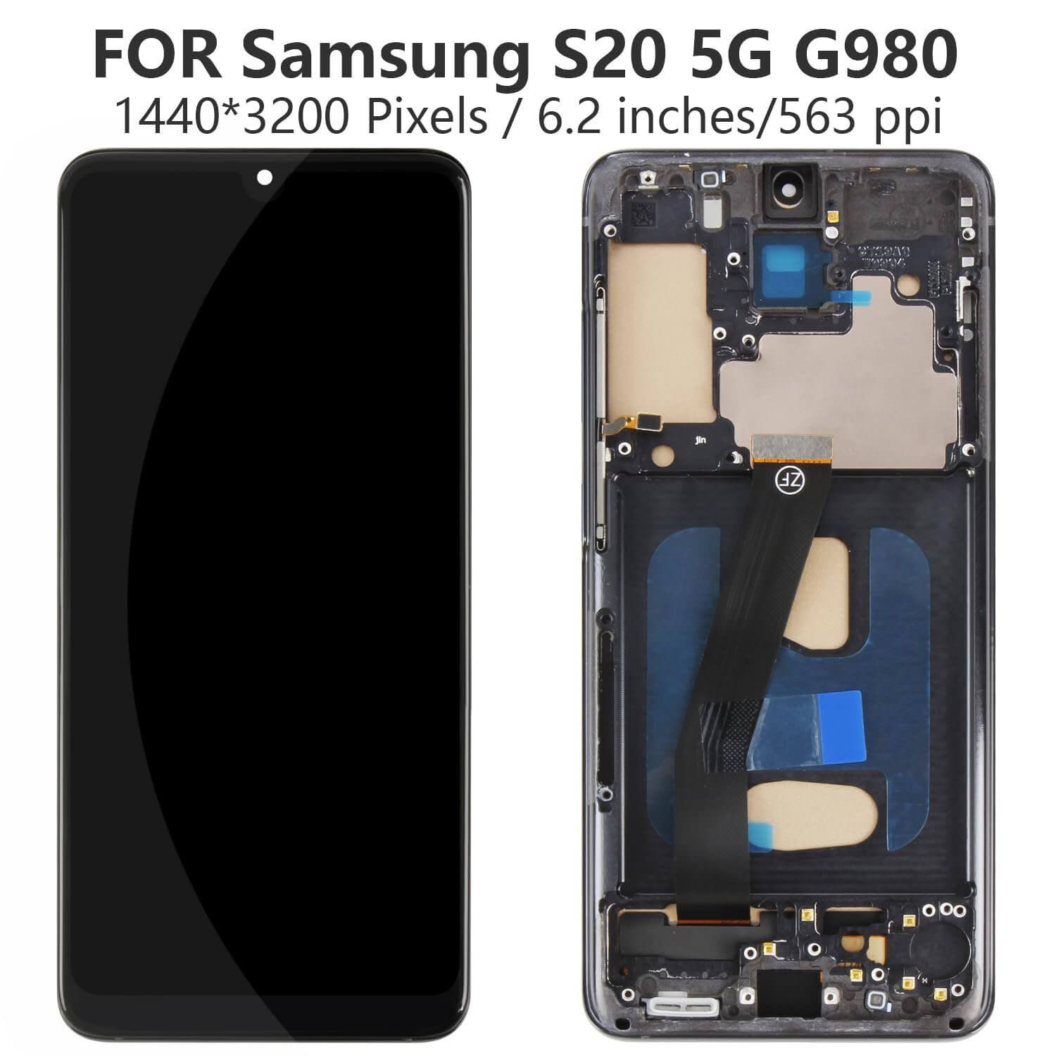 LCD SAMSUNG S20 5G INCELL WITH FRAME