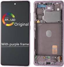 LCD SAMSUNG S20 FE 5G ORIGINAL WITH FRAME