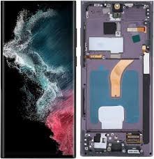 LCD SAMSUNG S22 ULTRA 5G OLED WITH FRAME
