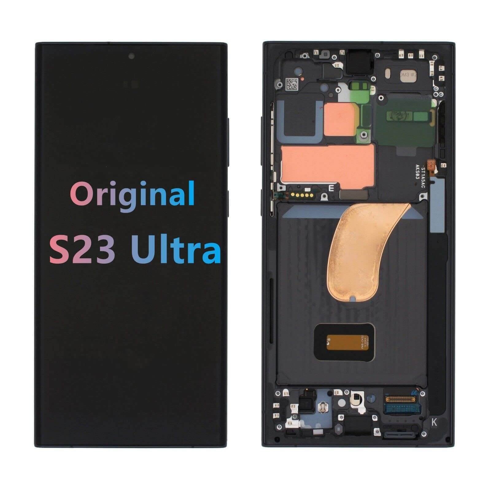 LCD SAMSUNG S23 ULTRA ORIGINAL WITH FRAME